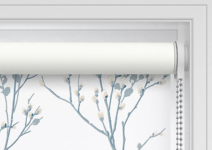 Laura Ashley Pussy Willow, Off White/Seaspray - Twist&Fit Roller Blind - Image 10